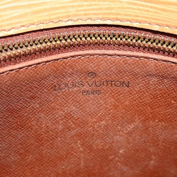 LOUIS VUITTON Epi Saint Cloud GM Shoulder Bag Beige LV Auth - Picture 13 of 16